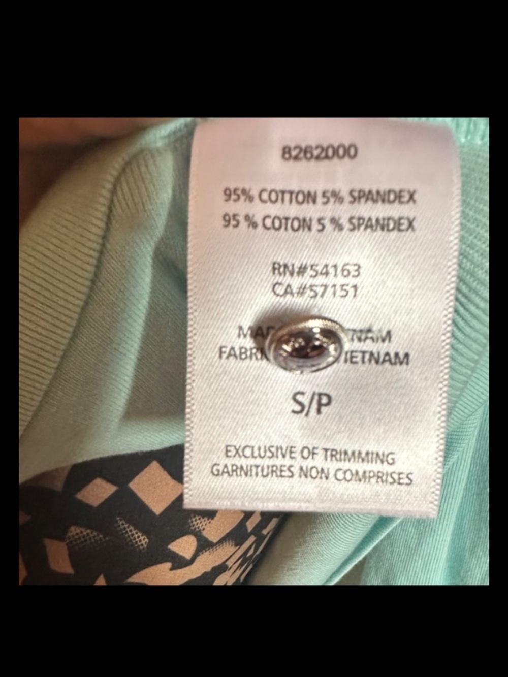 Calvin Klein Mint Green Long-Sleeve Henley Top - Picture 5 of 5
